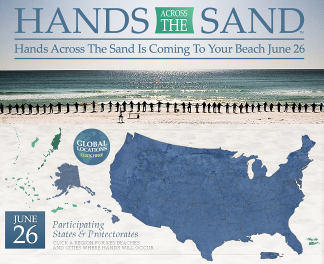 Hands Across the Sand